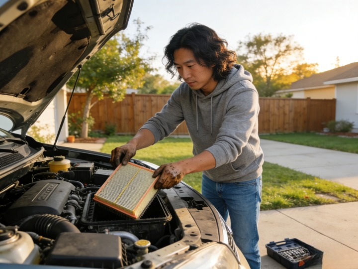 DIY更换汽车空气滤清器，省钱又安心全攻略