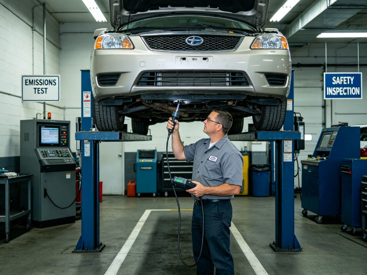 美国车辆检测前，这些项目不查很容易被拒