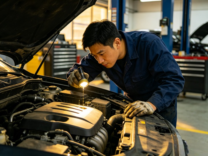 二手车漏油怎么办？时代车行帮你判断风险